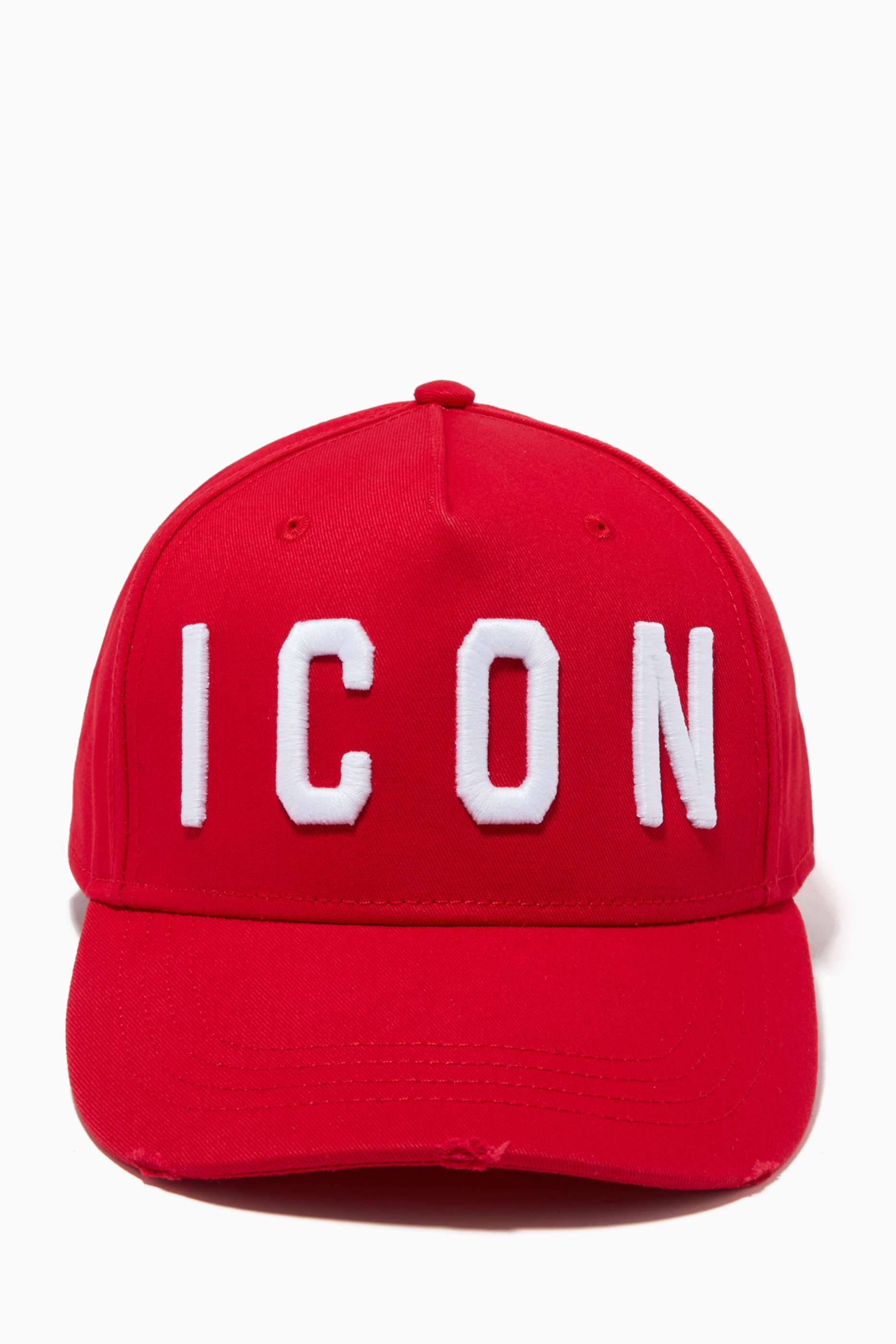 red icon cap