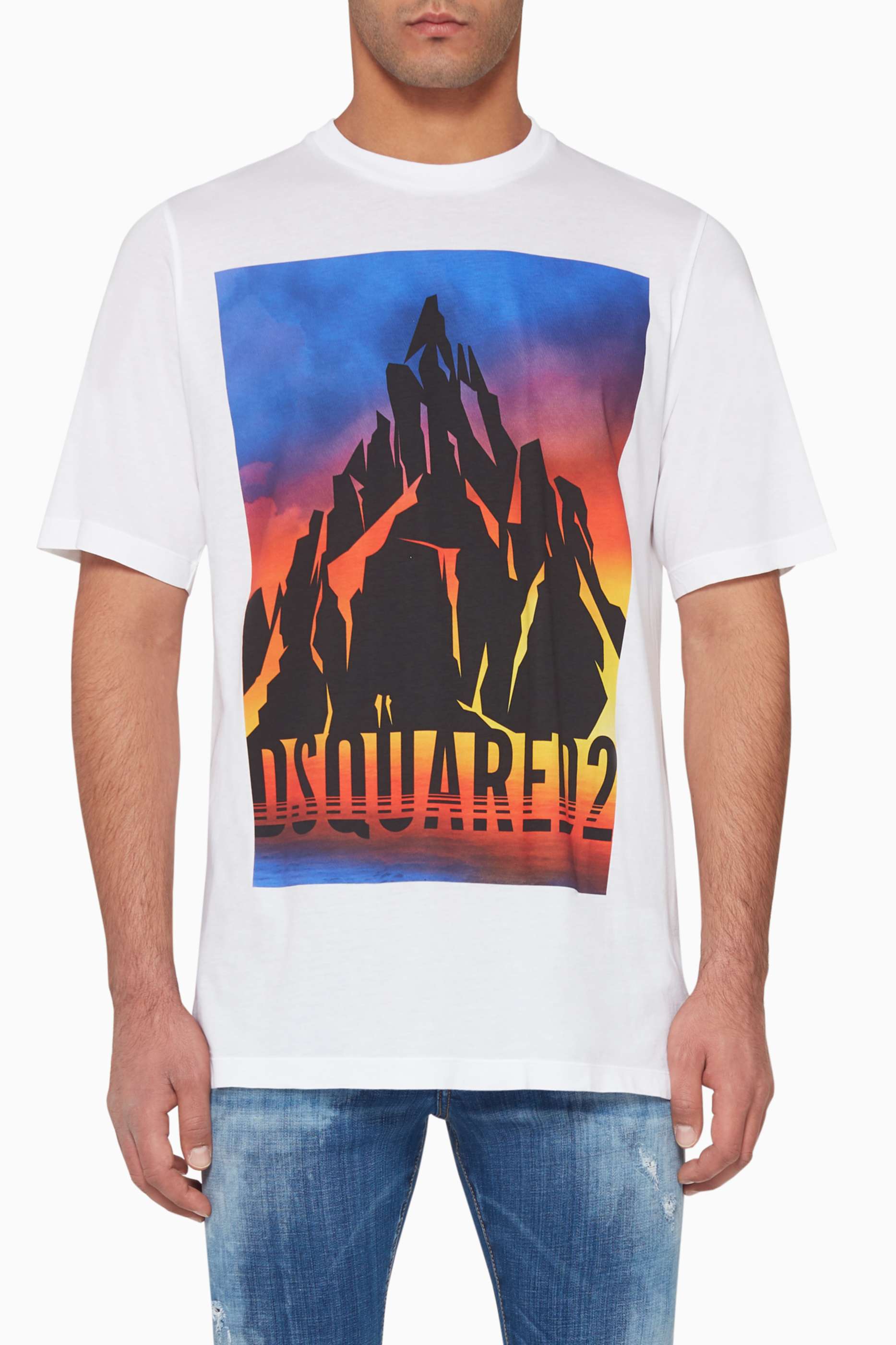 dsquared mountain t shirt
