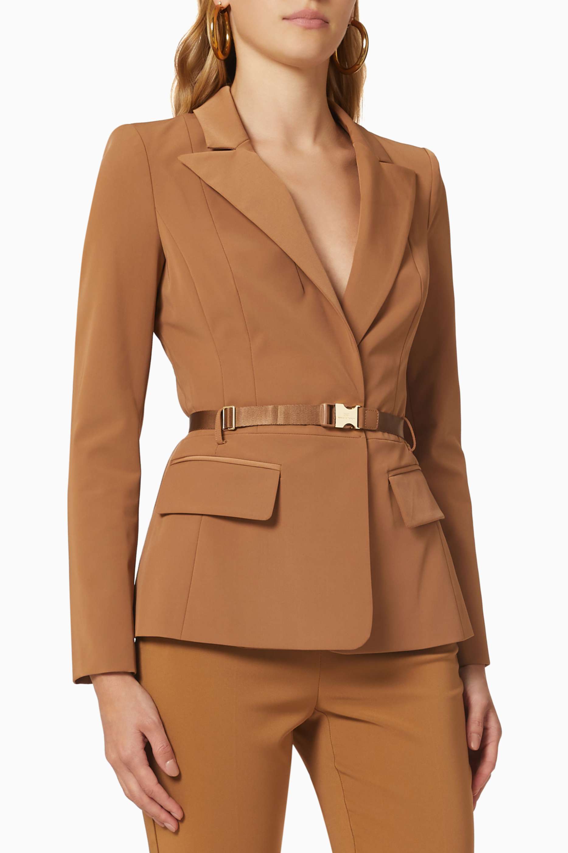 Shop Luxury Elisabetta Franchi Coats & Jackets for Women Online 